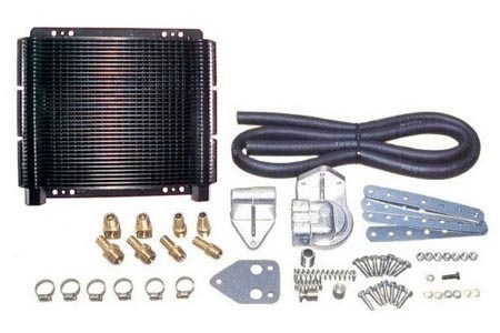 oliekoeler set, 72 platen, 280 x 260 x 40 mm