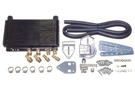 oliekoeler set, 48 platen, 280 x 190 x 40 mm