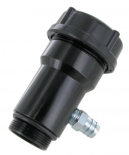 Olieinlaat, ALU, Zwart