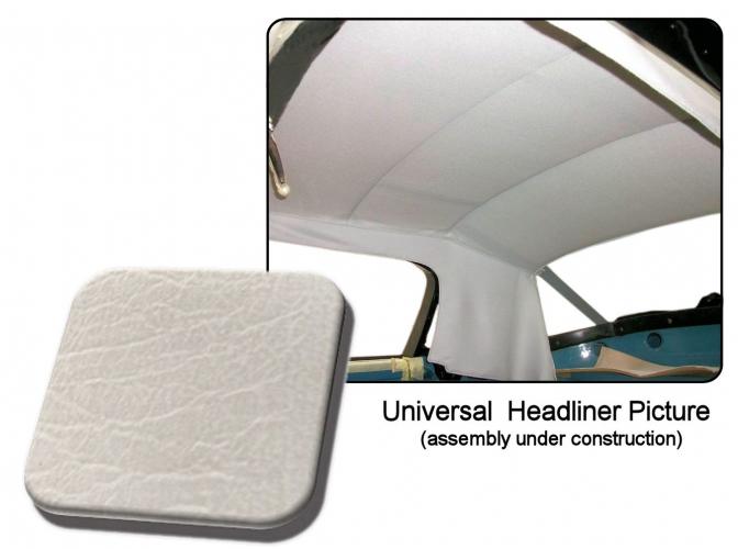 Headliner, Convertible, 12.68-, white, smooth
