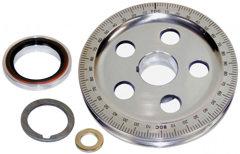 Krukas poelie met carter dichting , 146 mm