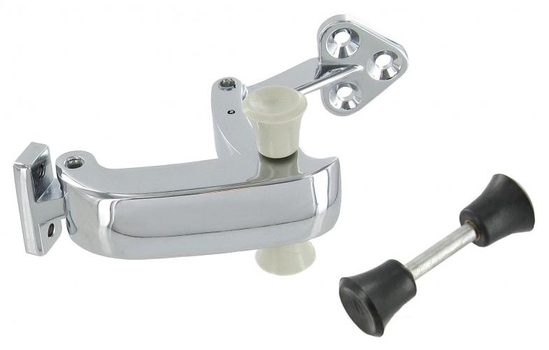 Pop-out scharnier, zwart en ivoor, Bus T1, -7.67