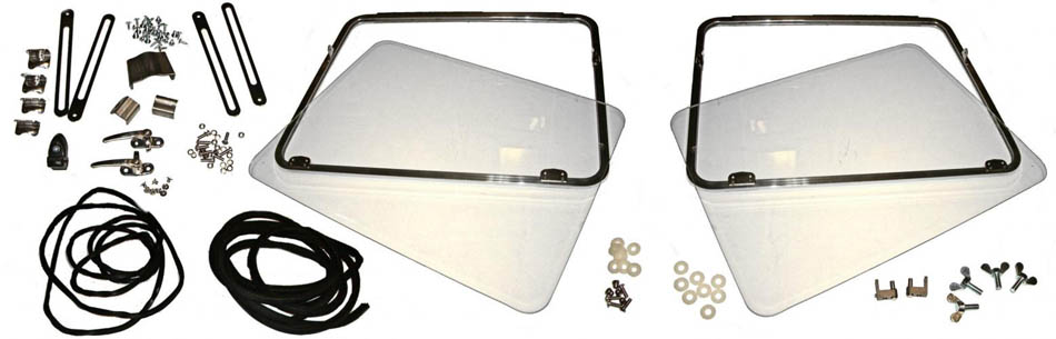 Safari ruiten set (aluminium)