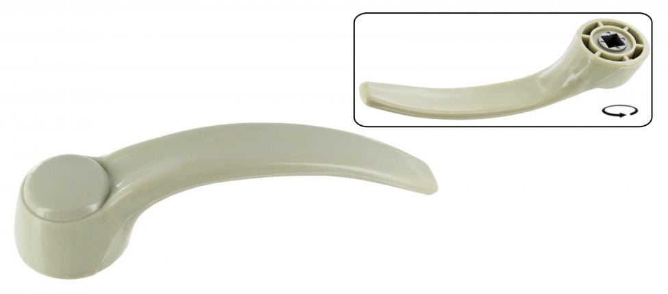 Schuifdeurgreep, binnen, Bus T2/T3, beige