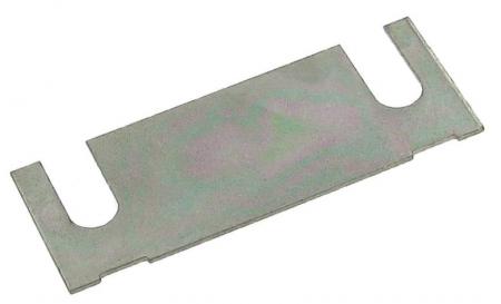 Ausgleichsplatte, Rollenfhrung unten