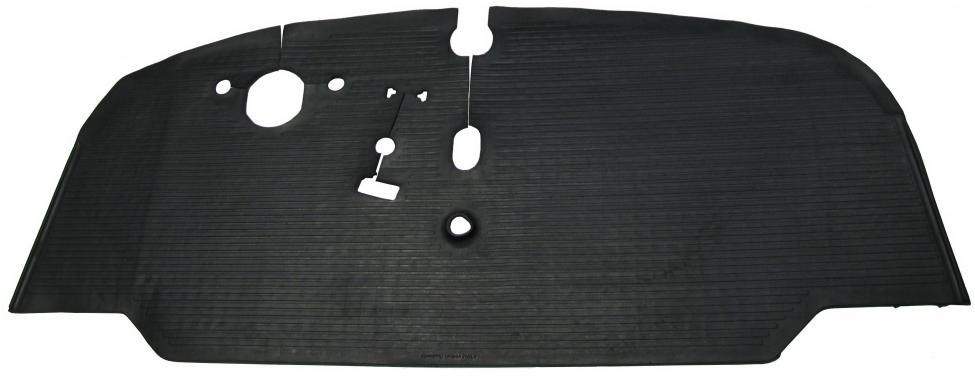 Vloermat, rubber, kabine, Bus T2, 8.67-7.72