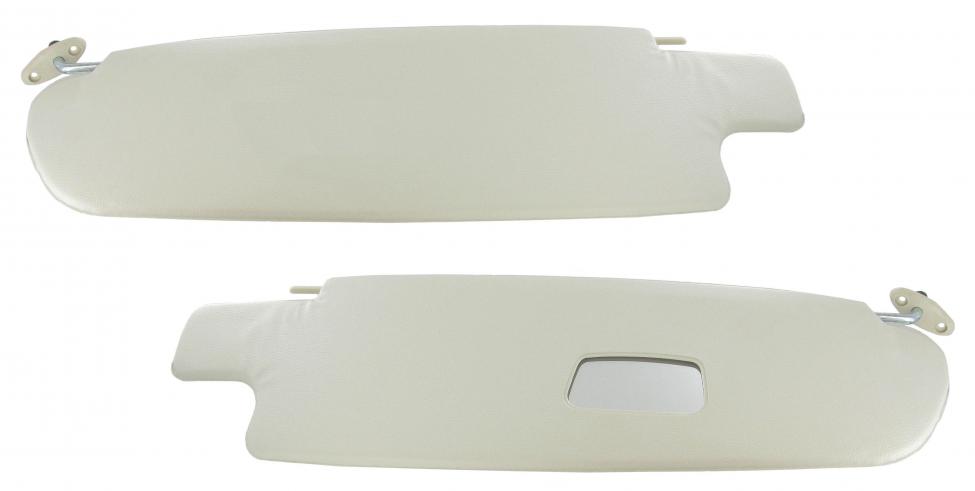 Zonnekleppen, wit, Bus T2, 8.67-7.79, spiegel