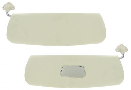 Sonnenblenden, wei, Bus T1, 10.52-7.67, mit spiegel