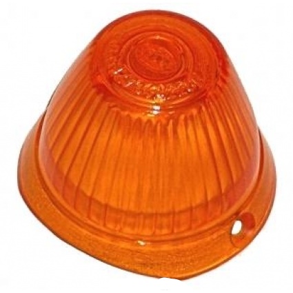 Turnsignal light lens, orange