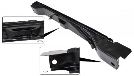 Abschlu�tr�ger unter Motorklappe, 8.71-