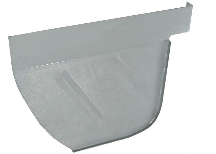 Repair panel, inner, behind rear wheel, 8.71-7.72, left