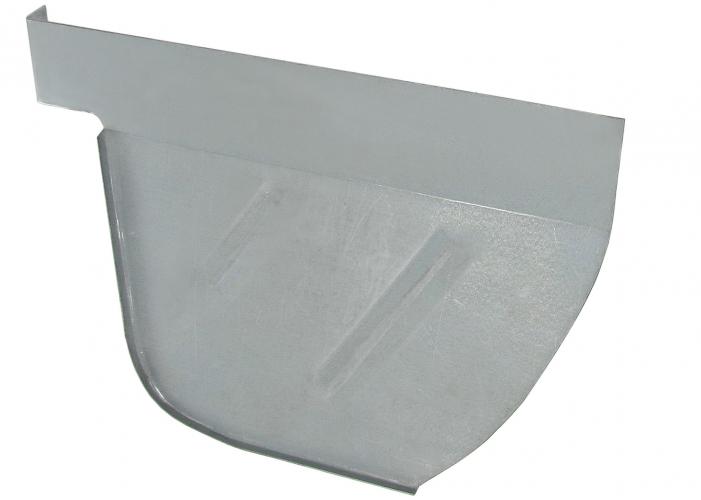 Repair panel, inner, behind rear wheel, 8.71-7.72, right