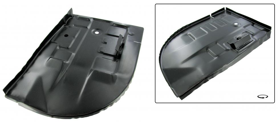 battery tray, right, Bus T2, 8.67-7.71 (Top-quality)