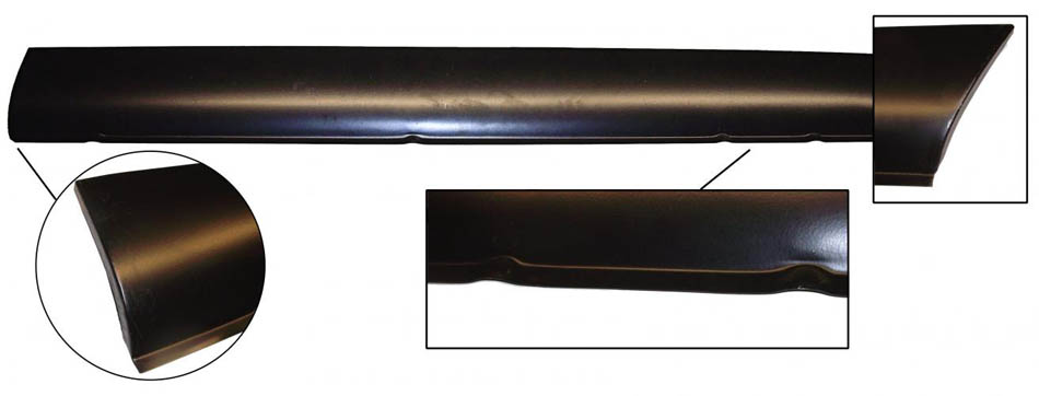 Onderkant lange wand links