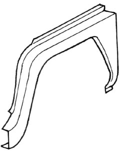 Kniestuk buitenplaat, voor links, -7.71