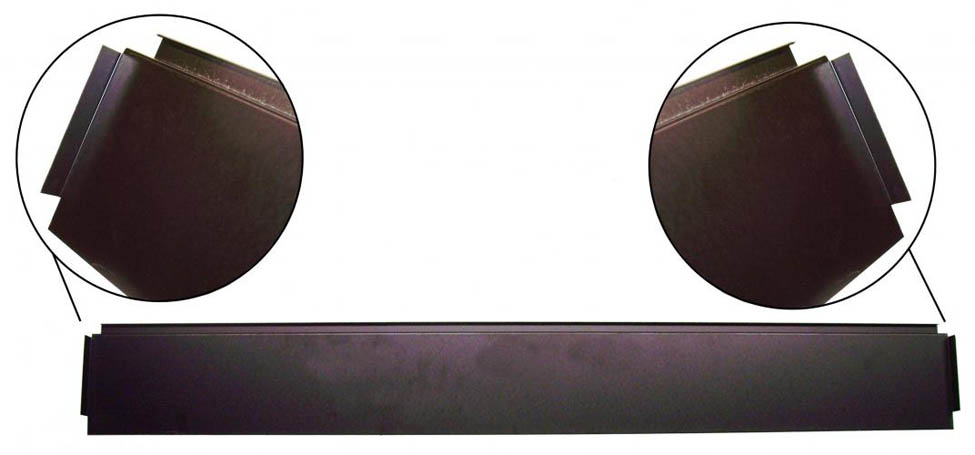 Deckblech unter Motorklappe, 8.71-