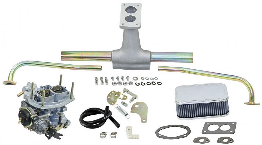 Progressive WEBER kit 32-36mm, single port