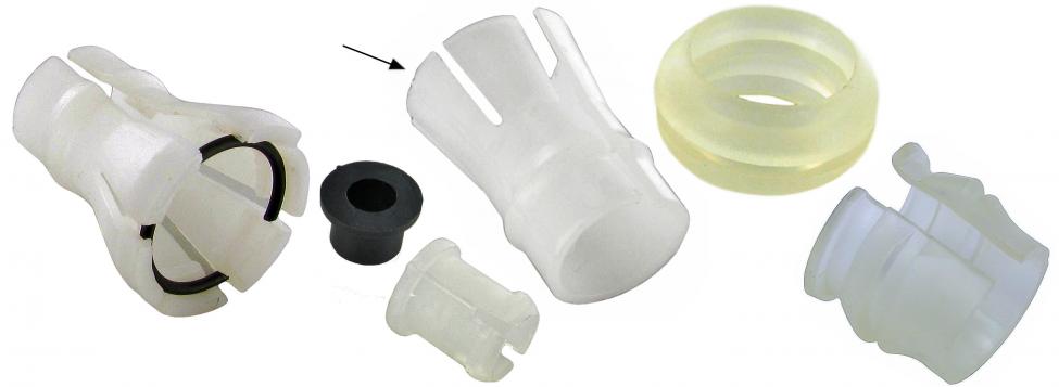 Schakelstang geleider set, Bus T2 61-79