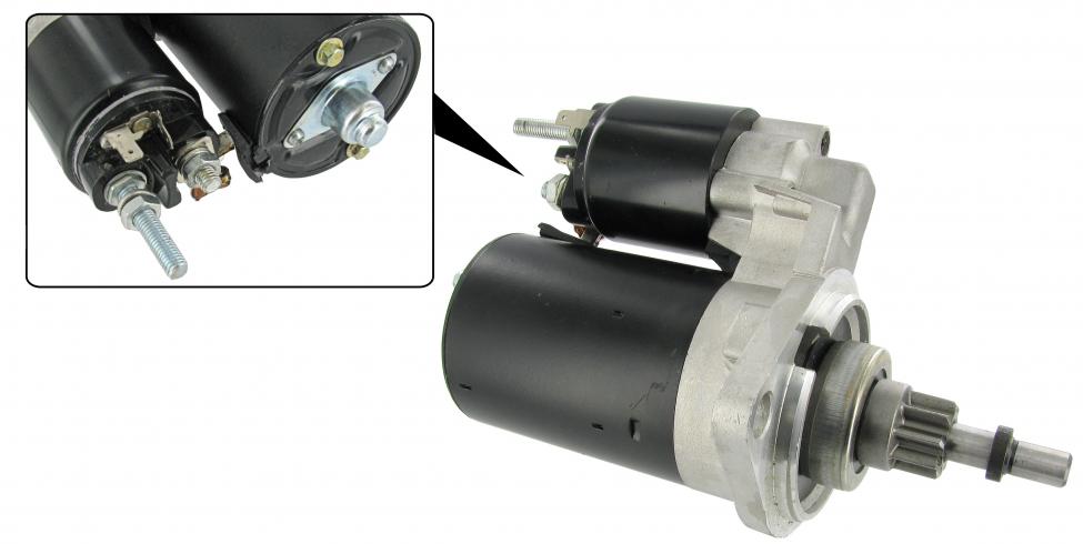 Starter motor 12V, bus 8.75-79