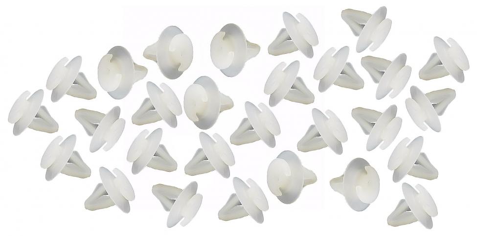 Clip fr Stostangengummi, 8.74-, 28 Stck