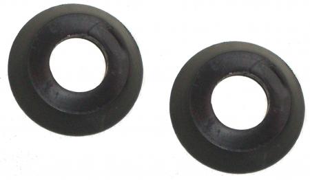 Deurgreep rozet zwart 58-65, paar