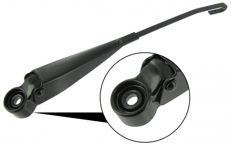 Ruitenwisserarm, zwart, links, 1200 8.73-, 1300/1302 8.72-