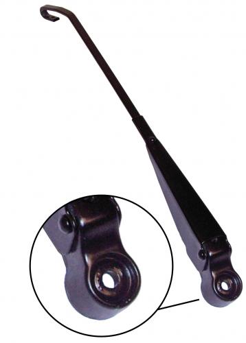 Scheibenwischerarm, schwarz, rechts, 1303, 8.72-