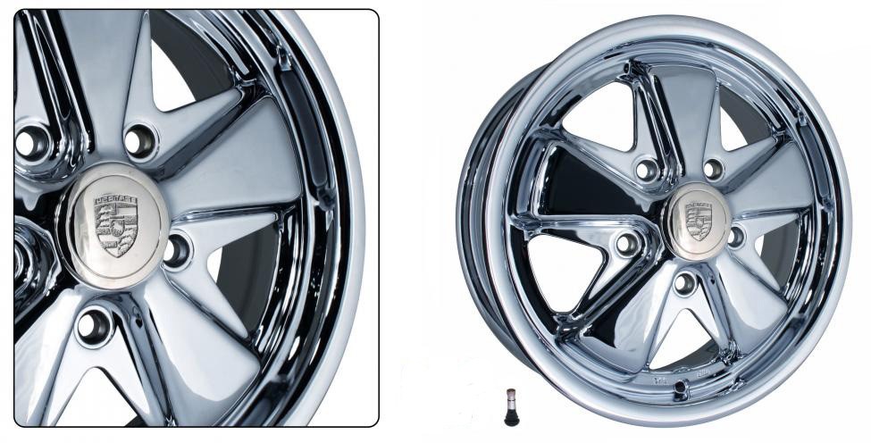 Fuchs 5.5x15 " chrome