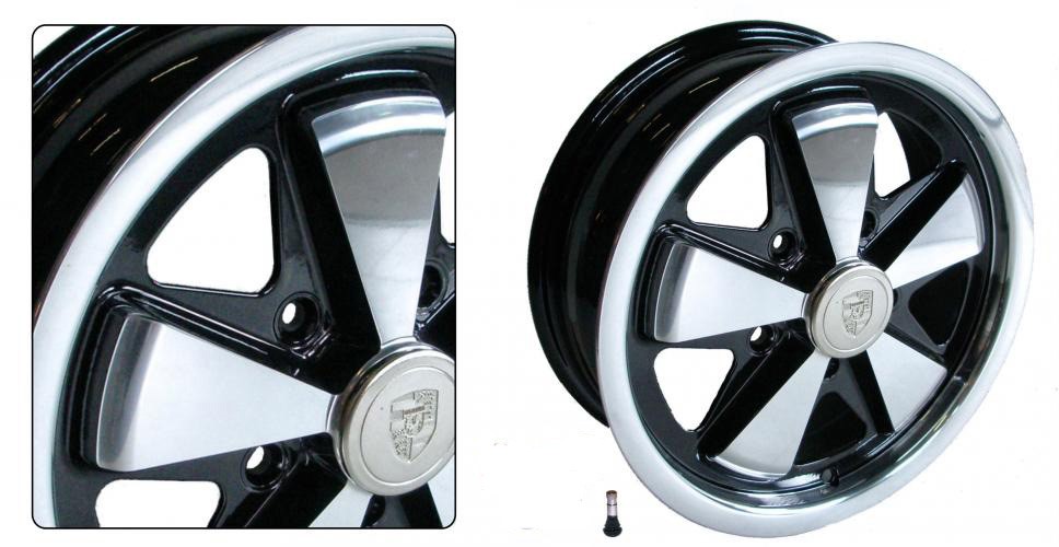 Fuchs 4.5x15 "black/polished