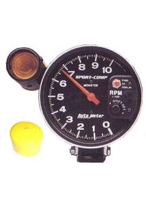 Drehzahlmesser pro 127 mm schwarz