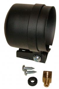 Instrumenten behuizing zwart, 67 mm gauges