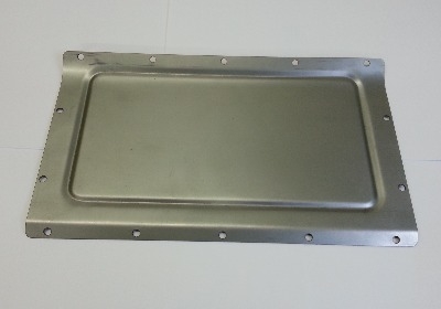 Deckel luftkanal, 3.55-7.67