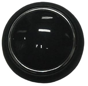 Claxonknop, zwart, 3.55-7.67
