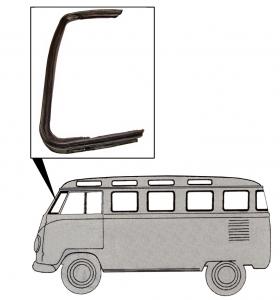 Vent-window seal, Bus T1, left