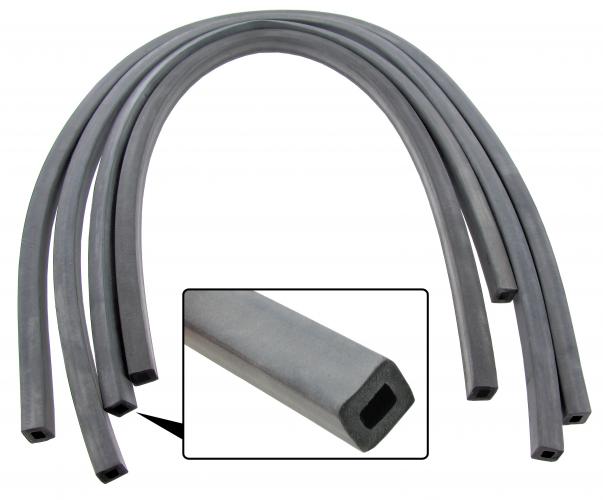 achterklep rubber, 3.55-7.63