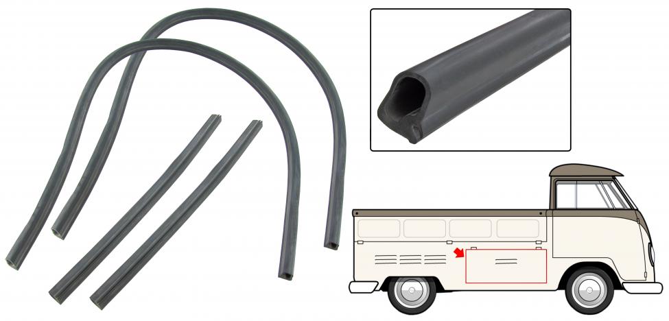 Stauraumdichtung, Pritsche, .52-.79