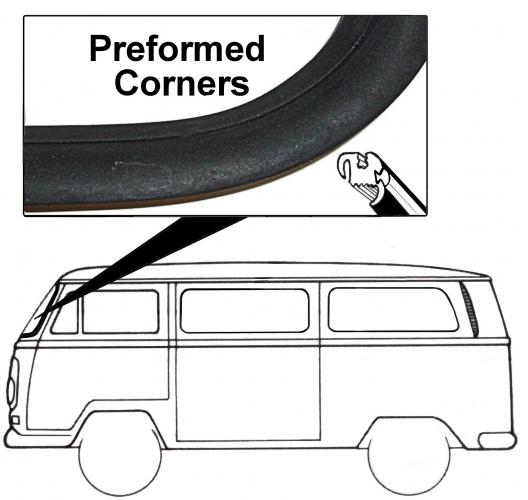voorraam rubber, Typ 2, 8.67 - 7.79 (sierlijst)