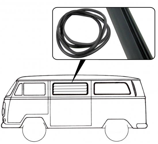 Central door window seal "Westfalia"