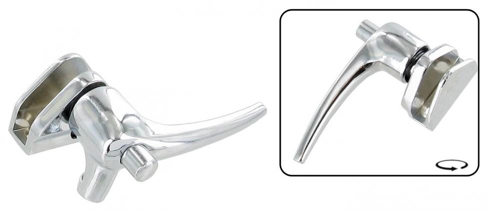 Vent window lock, right, Bus T1 and beetle (Top-quality)