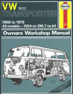 Owner Workshop Manual Bus T2 1968-1979 1600cc (English)