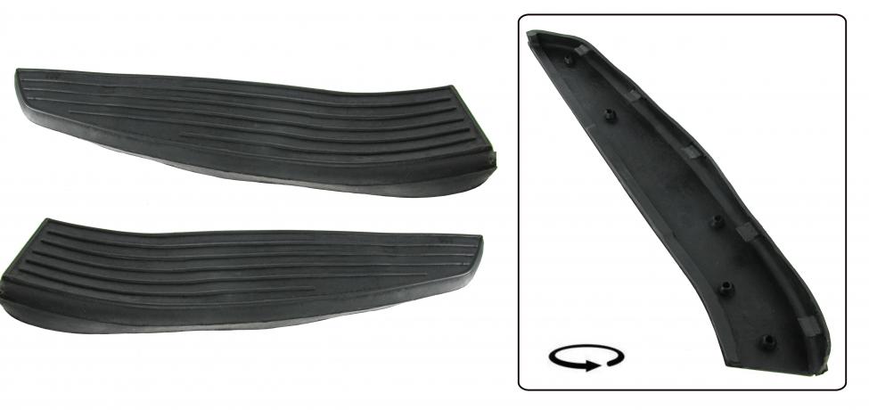 Rubber, instaphoek, Bus T2, 8.67-7.72 (Top-quality)