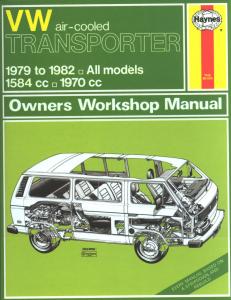 Service and Repair Manual Bus T3 1979-1982 (English)