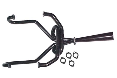 Auspuffschlange Stinger 41mm schwarz