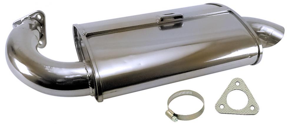 Auspufftopf Phat Boy Edelstahl (35mm)