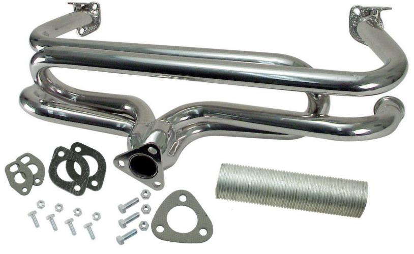 Auspuffschlange Sportauspuff 35mm, keramisch