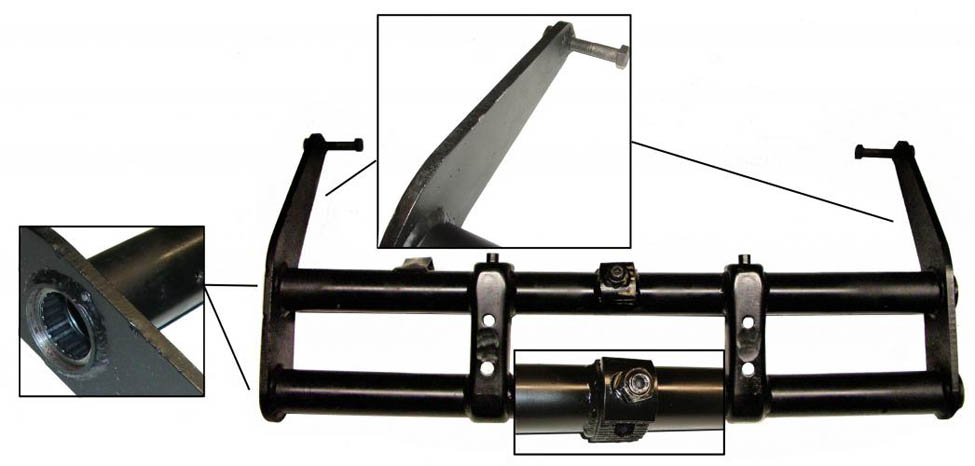 Vooras Verstelbaar -7.65., 5cm versmald