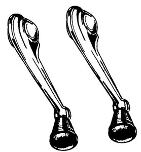 Raamslinger chroom/grijs 8.56-7.67