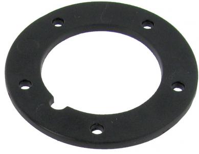 Vlotter pakking, rubber, gaten cirkel 54 mm