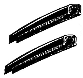 Ruitkanaal deursponning, paar (Top-quality)