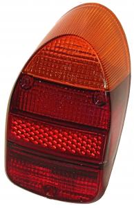 Taillight lens, Hella, red-orange 8.67-7.72 (Top-quality)